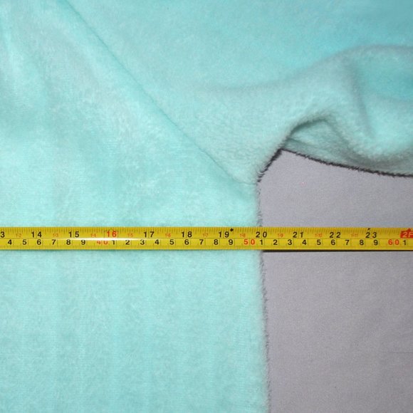 Vintage Lara Dee Fuzzy Robe Size Small Retro Plush Full Length House Coat - Picture 10 of 11